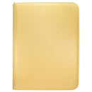 Ultra Pro Binder - Vivid 9-Pocket Zippered Pro-Binder - Yellow