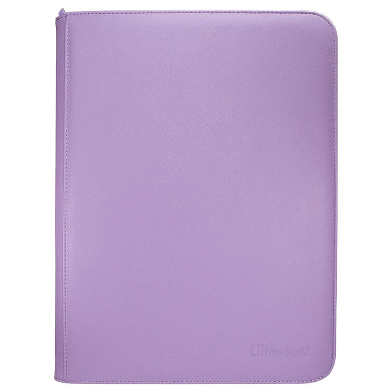Ultra Pro Binder - Vivid 9-Pocket Zippered Pro-Binder - Purple