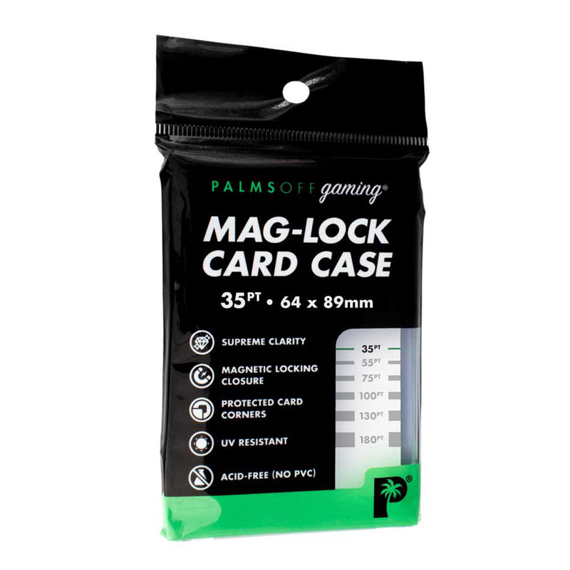 Palms Off Gaming: 35pt Mag-Lock Card Case