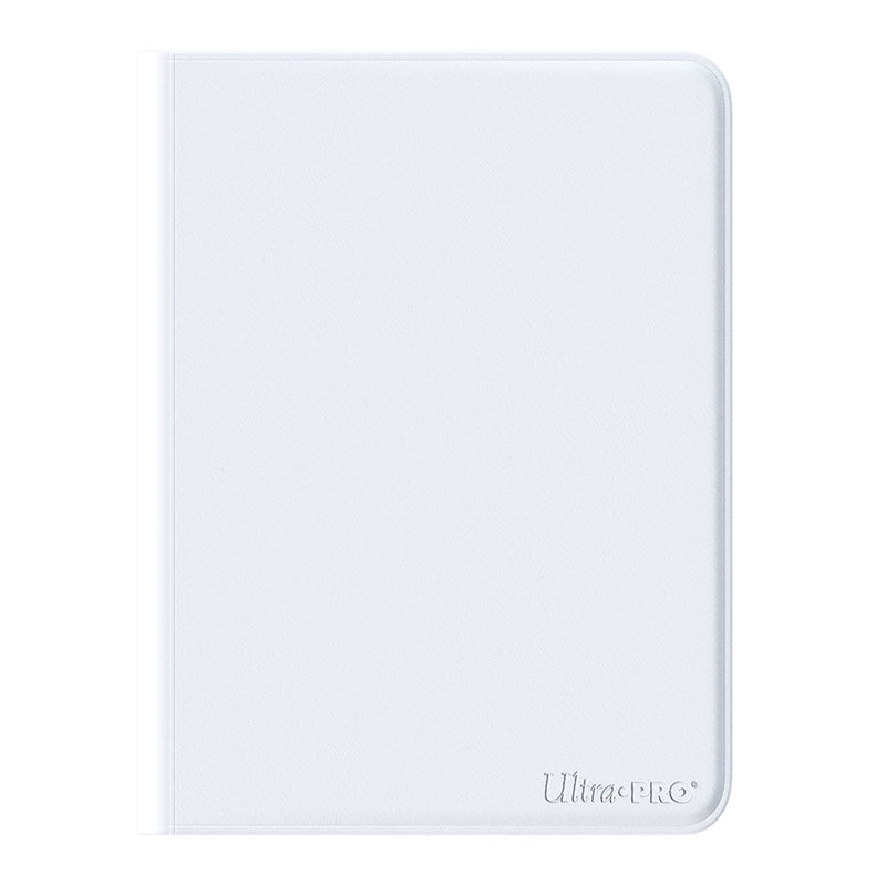 Ultra Pro: Vivid 4 Pocket Zippered Pro Binder - White