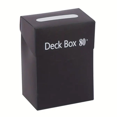 Deck Box 80+ Standard Size (Black)