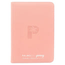 Palms Off Gaming:  Collector's Series TOP LOADER Zip Binder - Pink (216 Slots)