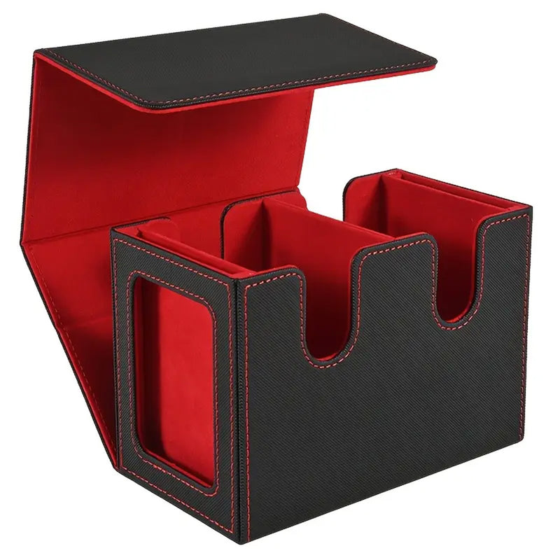 Bea Box 200+ Commander Display Deck Box - Black/Red