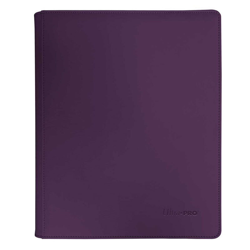Ultra Pro Binder - Vivid 9-Pocket Zippered Pro-Binder - Midnight Plum