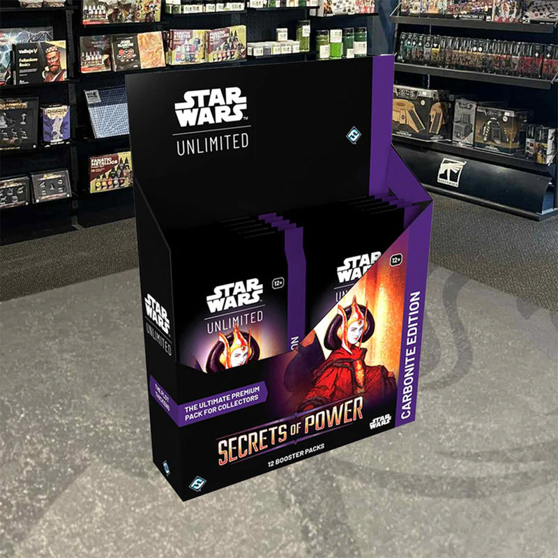 carbonite edition booster box Star Wars Unlimited: Secrets of Power Carbonite Edition