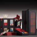 Bea Trove 600+ Deck Box - 6 Deck Boxes and Dice Storage - Black/Red