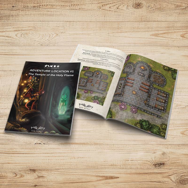 Adventure Location: The Temple of the Holy Flame