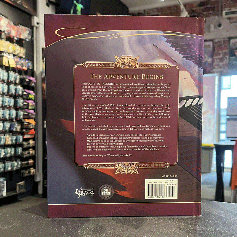 Tal'Dorei Campaign Setting Reborn