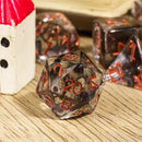 Tenebris - 7 Piece Polyhedral Dice Set + Dice Bag
