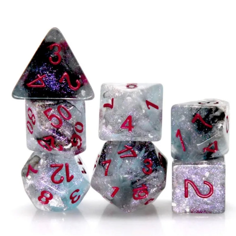 The Big Bang - 7 Piece Polyhedral Dice Set + Dice Bag