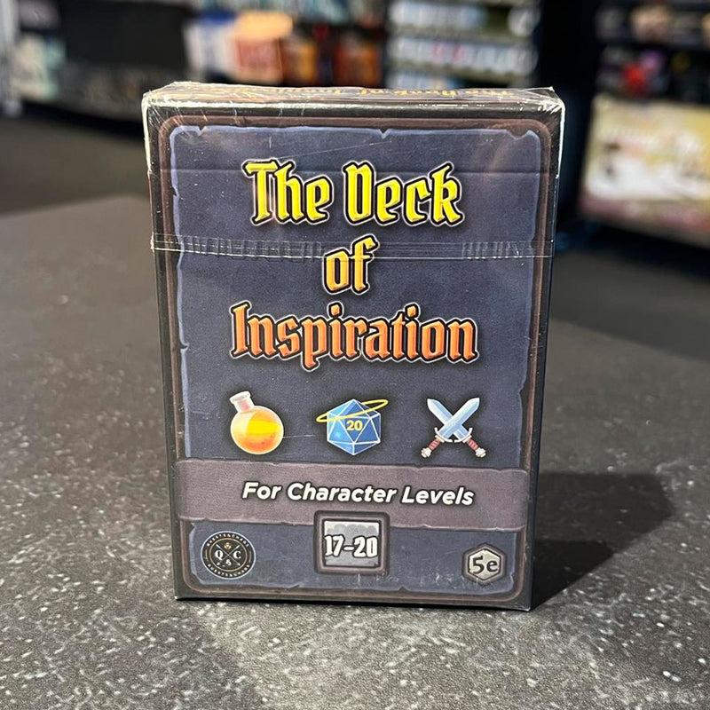 The Deck of Inspiration for 5e - For Character Level's 17-20
