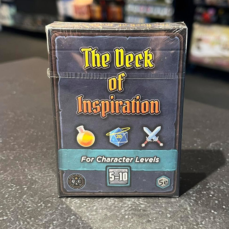 The Deck of Inspiration for 5e - For Character Level's 5-10