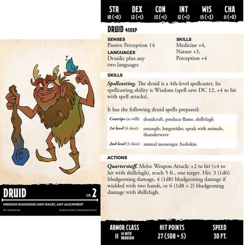 The Deck of Many - NPCs | Hit Point Press