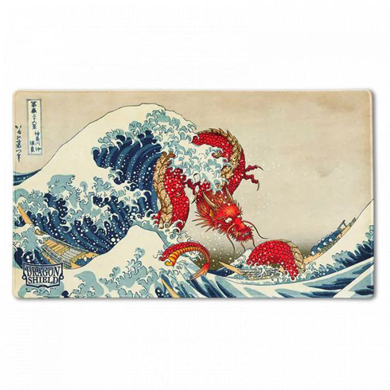 The Great Wave of Kanagawa - Dragon Shield Playmat and Tube