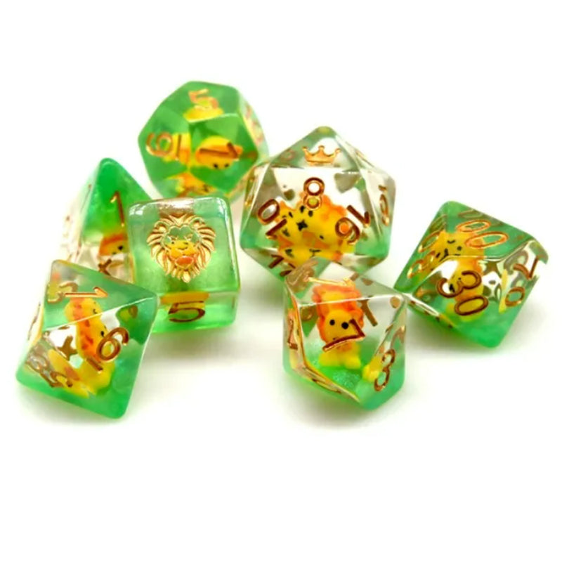 The Lion King - 7 Piece Polyhedral Dice Set + Dice Bag