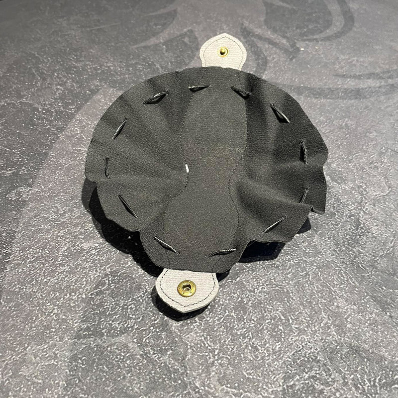 The Rogues Secret - 2-in-1 Drawstring Leather Dice Bag & Dice Tray