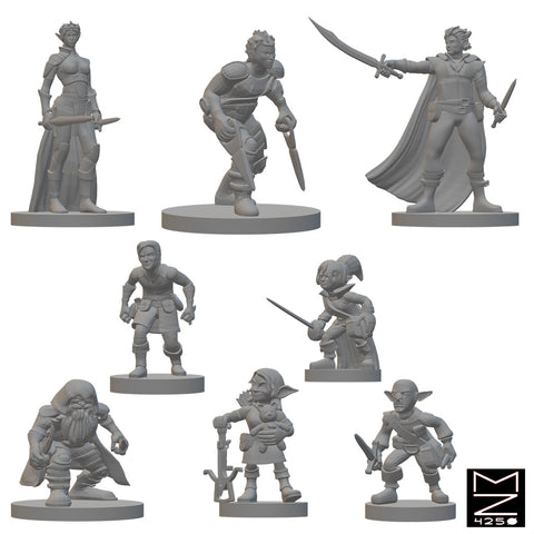 Thieves Guild | BeaMini Unpainted RPG Miniatures