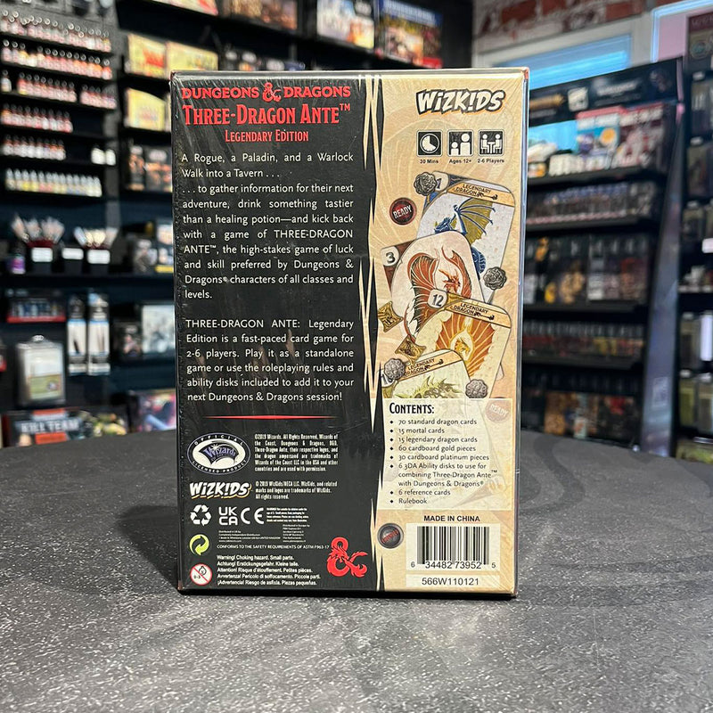 D&D Three Dragon Ante Legendary Edition