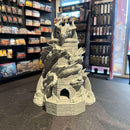 3D Printed Dice Tower - Tiamat (Grey)