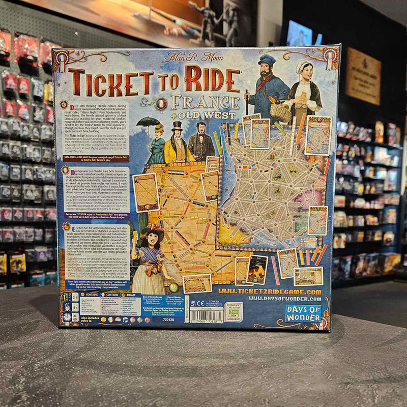 Ticket to Ride France Expansion