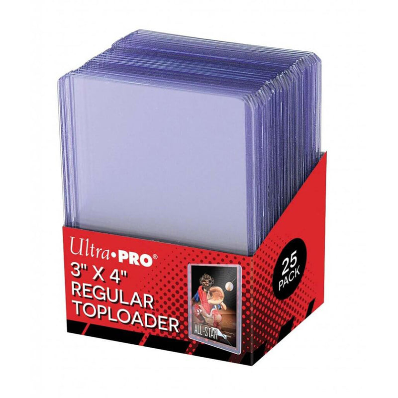 Ultra Pro - 3″ x 4″ Regular Toploaders (35pt) - 25 Pack