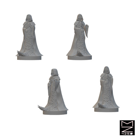 Undead Servitors | BeaMini Unpainted RPG Miniatures