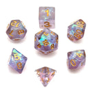 Under The Sky - 7 Piece Polyhedral Dice Set + Dice Bag
