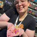 Bubblegum - 7 Piece Polyhedral Dice Set + Dice Bag