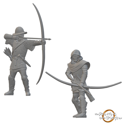 Vale Archers | BeaMini Unpainted RPG Miniatures