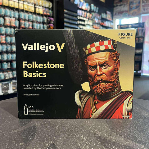 Vallejo: Folkstone Basics- 16 Colour Set