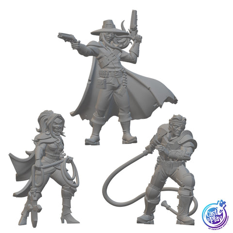 Vampire Hunters | BeaMini Unpainted RPG Miniatures