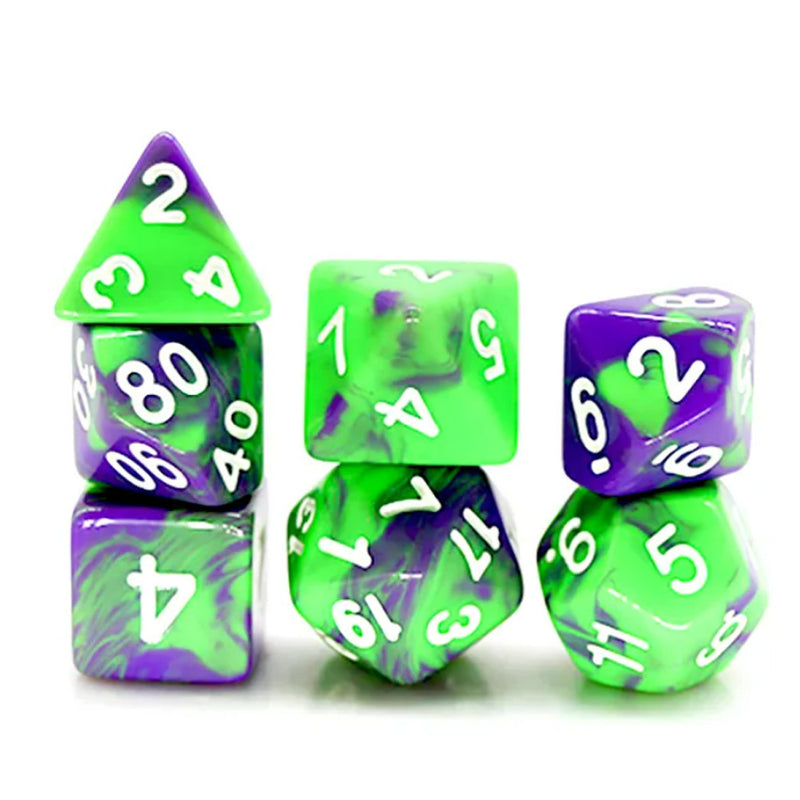 Vault 4 - 7 Piece Polyhedral Dice Set + Dice Bag