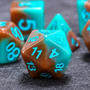 Vault Dweller - 7 Piece Polyhedral Dice Set + Dice Bag