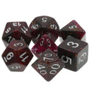 Void Shadows - 7 Piece Polyhedral Dice Set + Dice Bag
