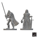Warforged Fighters | BeaMini Unpainted RPG Miniatures