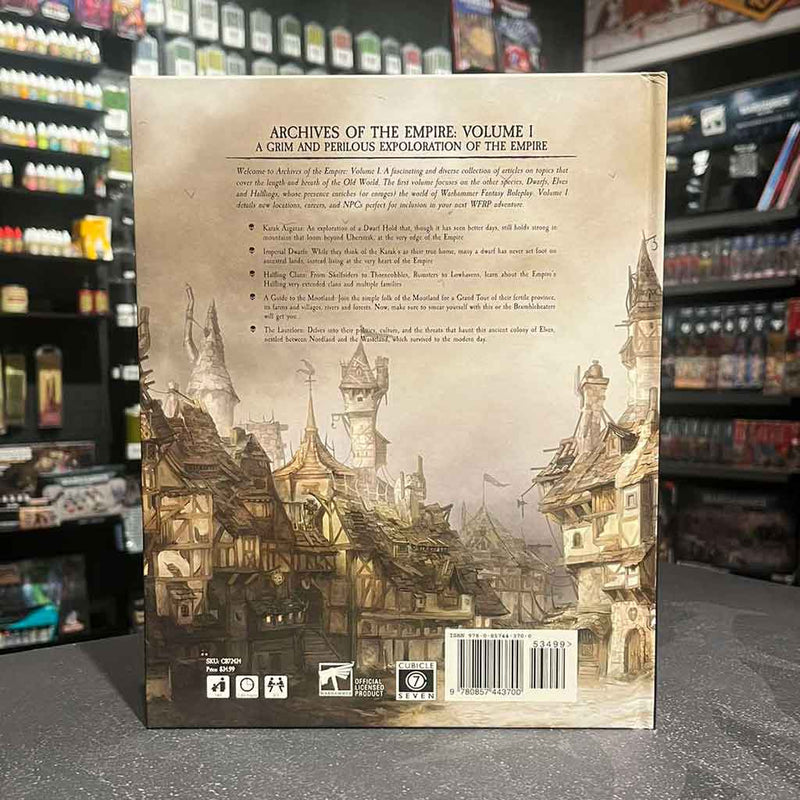 Warhammer Fantasy Roleplay - Archives of the Empire Vol 1