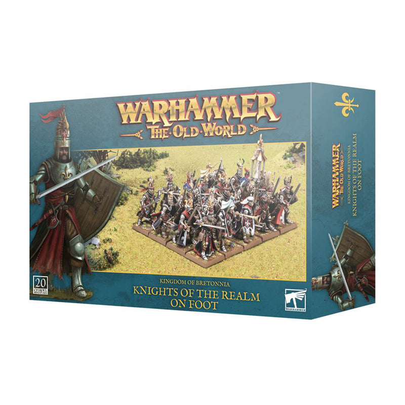 Warhammer The Old World - Kingdom of Bretonnia: Knights Of The Realm On Foot
