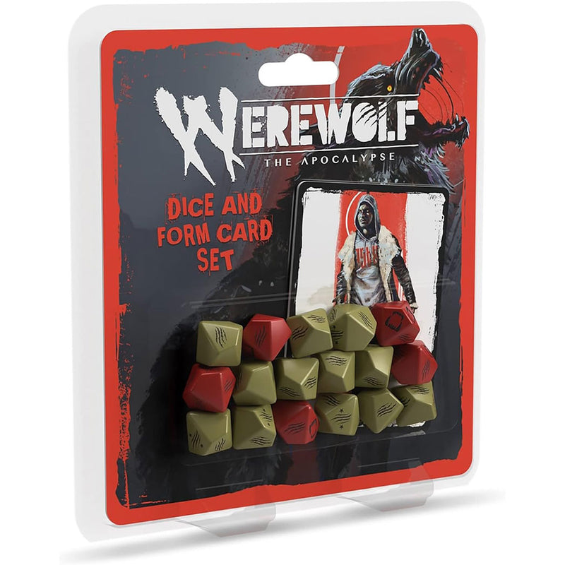 Werewolf: The Apocalypse RPG - Dice and Form Card Set