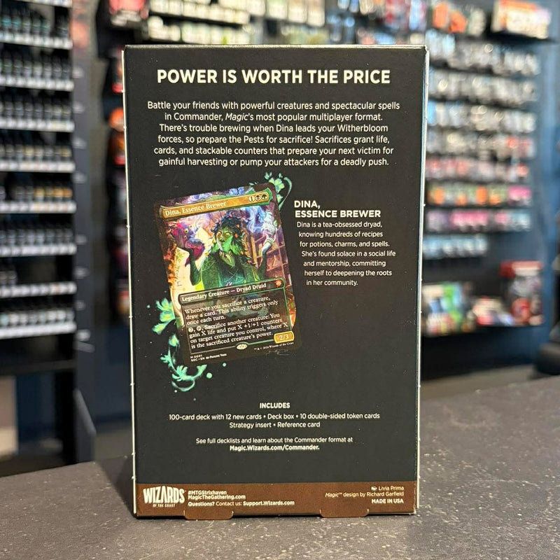 Magic: The Gathering Secrets of Strixhaven Commander Deck - Witherbloom Pestilence