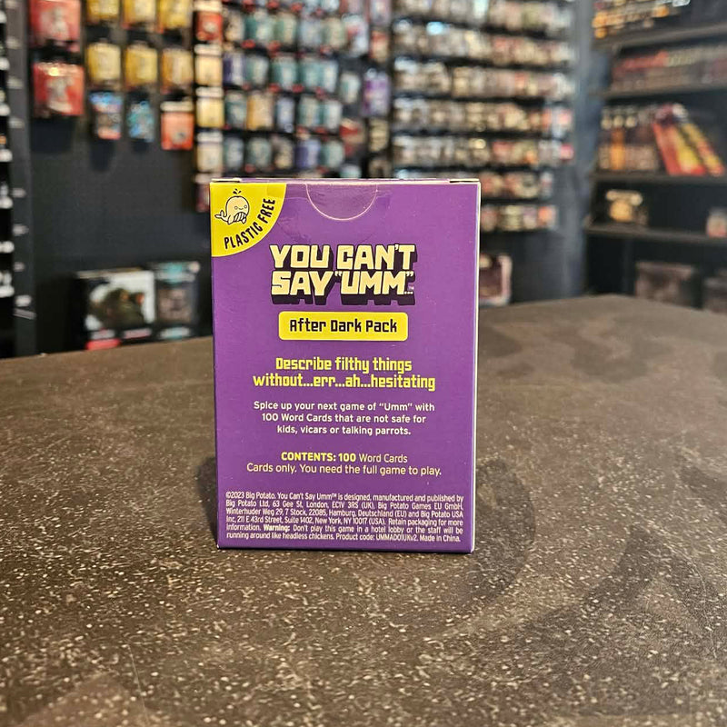 You Can't Say "UMMM..." After Dark Pack