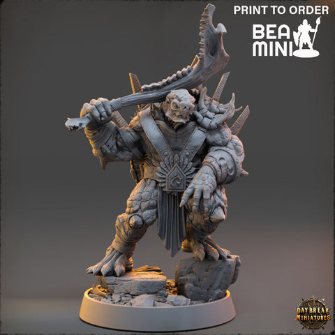 Zannag - The Praetorians of Shield Island | BeaMini Print to Order Miniatures