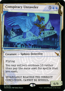 Conspiracy Unraveler (Showcase) (Invisible Ink) [Murders at Karlov Manor]