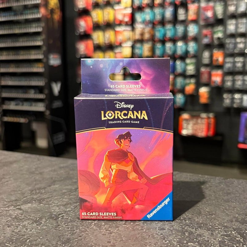 board game geek card sleeves Disney Lorcana: Card Sleeves (Aladdin