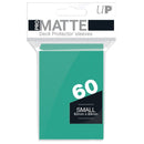 Ultra Pro Small Matte Deck Protector Sleeves 60 Pack - Aqua
