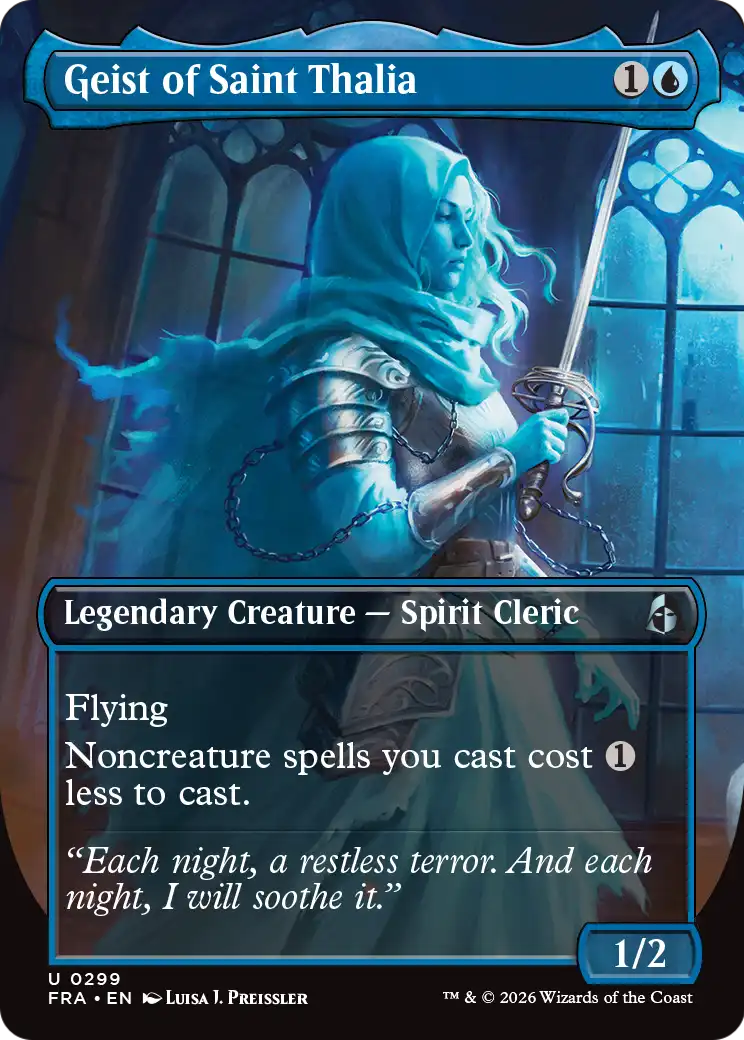 Geist of Saint Thalia (Borderless) [Reality Fracture]