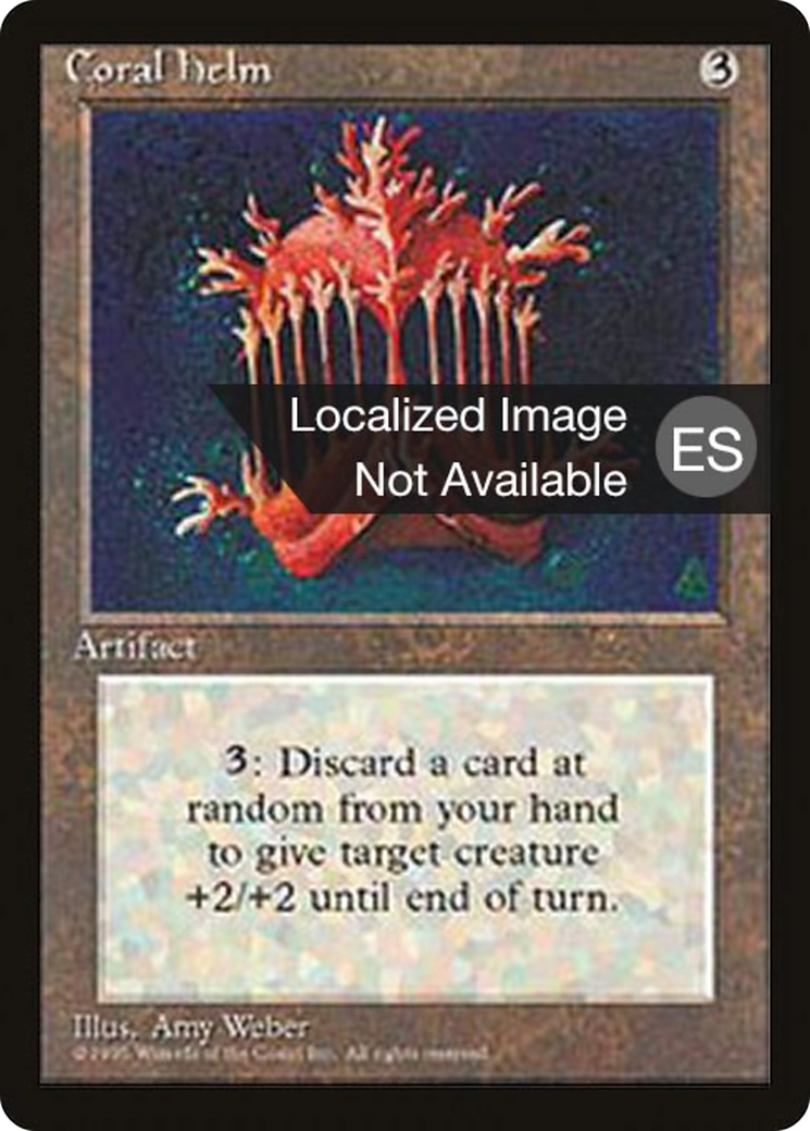 Coral Helm [Fourth Edition Foreign Black Border]