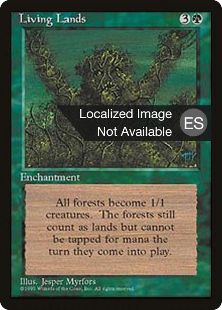 Living Lands [Fourth Edition Foreign Black Border]