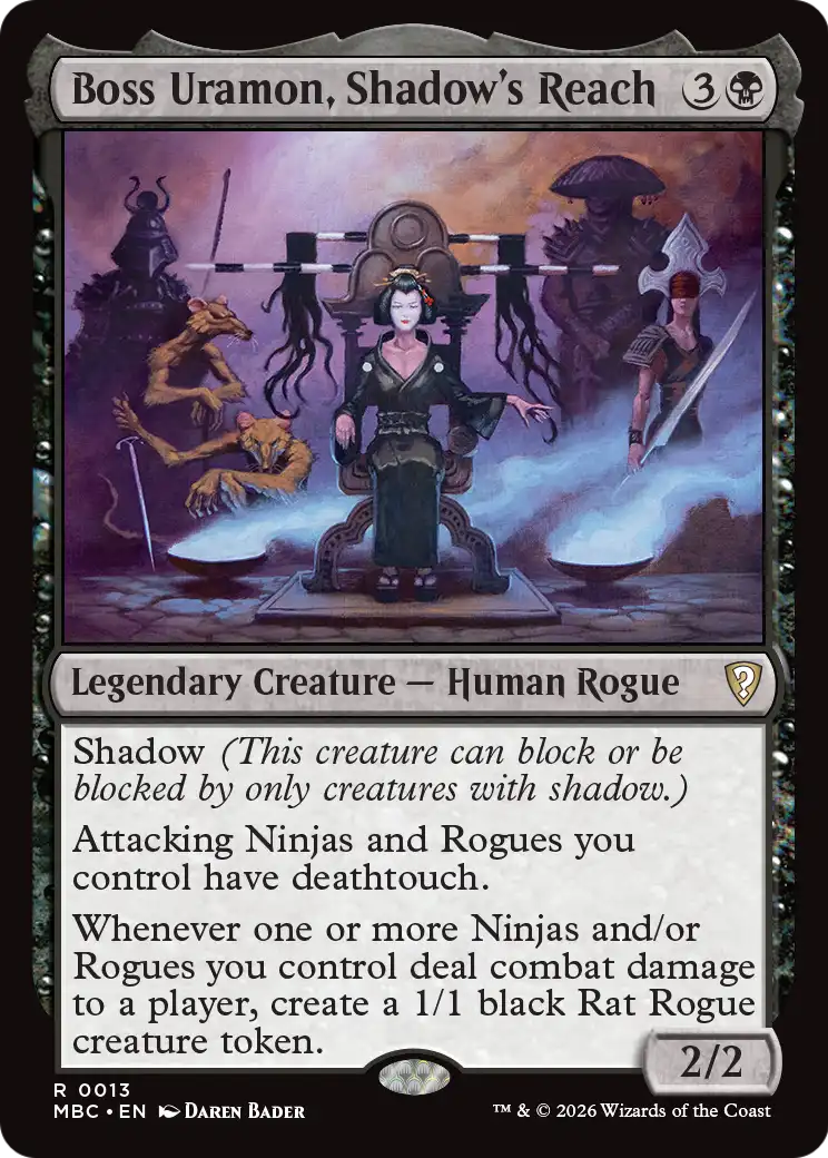 Boss Uramon, Shadow's Reach [Mystery Booster: Commander Edition]