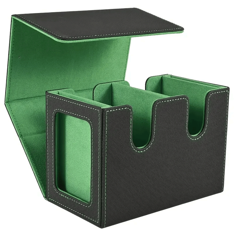Bea Box 200+ Commander Display Deck Box - Black/Green