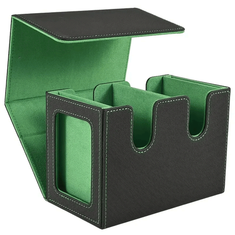 Bea Box 200+ Commander Display Deck Box - Black/Green